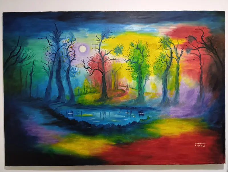 Bosque iridiscente